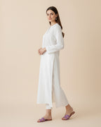 2-Piece Sky White Ready to Wear Dress