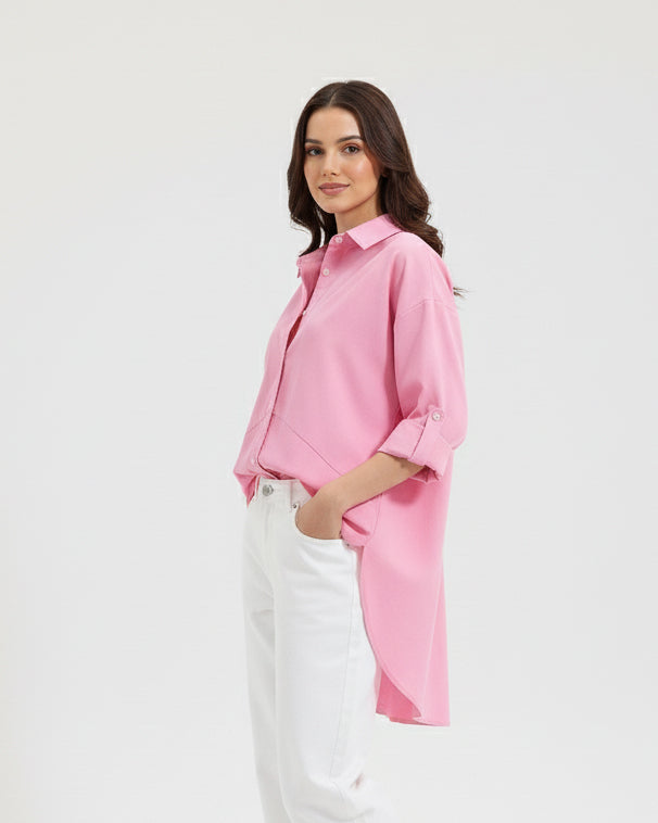 Button Down Shirt Pink